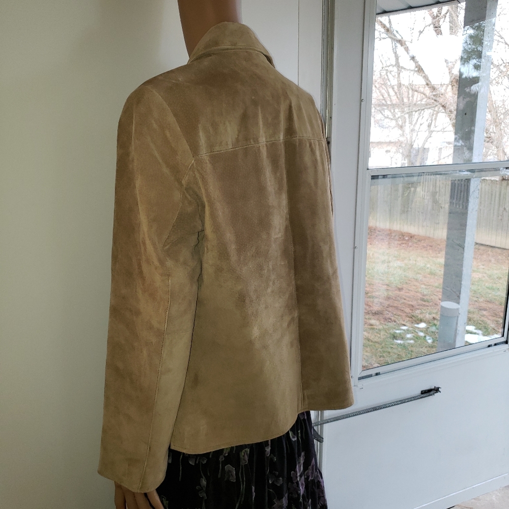 Suede Jacket Excellent Condition - image 2